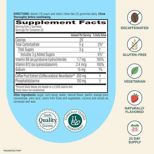Plus Brain Supplements for Memory and Focus (50 Count)