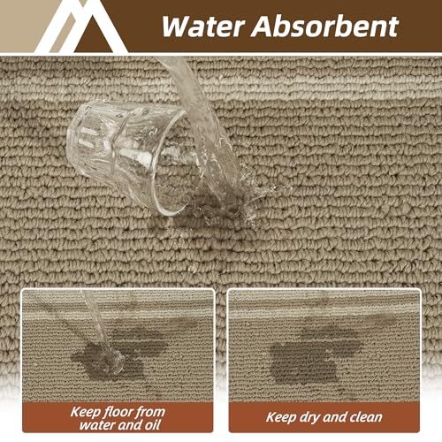 Kitchen Rugs Sets of 2 Non