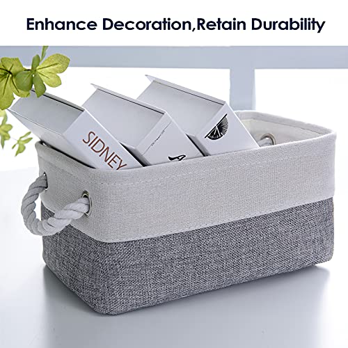 Small Storage Baskets for Organizing (6 Count)