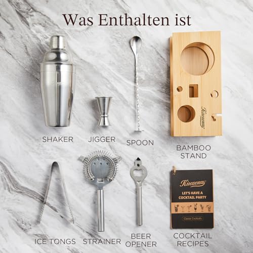 Cocktail Shaker Set Bartender Kit