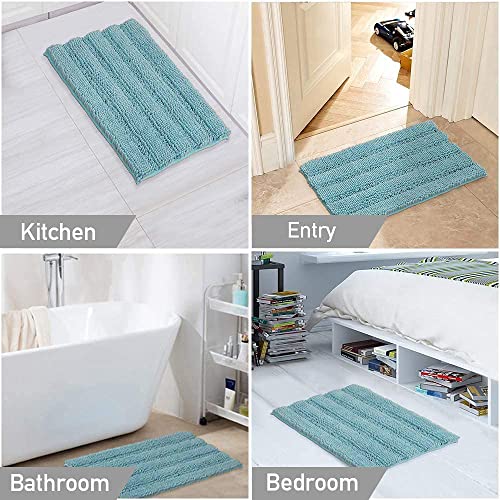 2 Piece Bathroom Rug Set with U