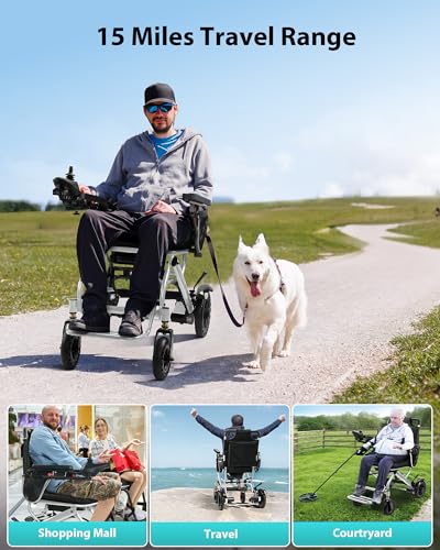 33 Lbs Lightweight Electric Wheelchair