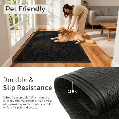 3ft x 27ft Front Door Mat Outdoor Entrance Low Profile Doormat