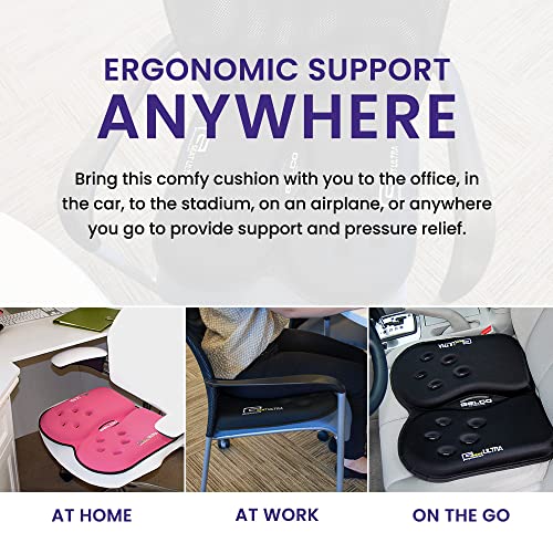 GSeat Ultra Orthopedic Gel and Foam Seat Cushion