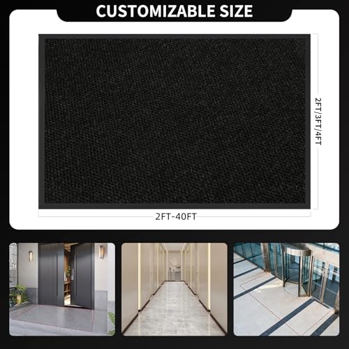 3ft x 27ft Front Door Mat Outdoor Entrance Low Profile Doormat