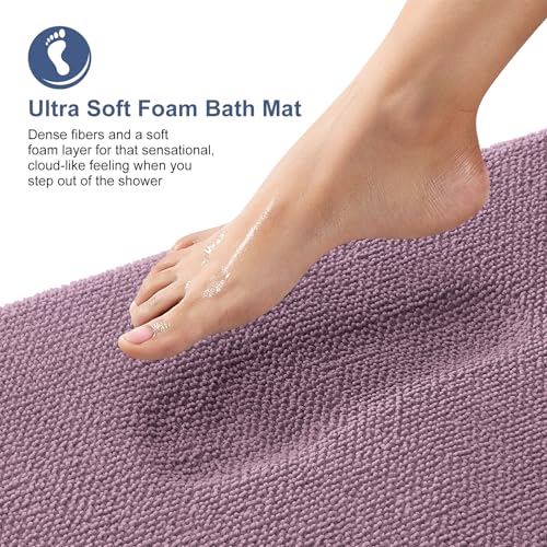Memory Foam Bathroom Runner Rug 70x24