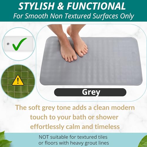 Non Slip Bath Mat for Tub and Shower Floors
