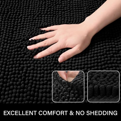 Luxury Bathroom Rug Shaggy Bath Mat 24 x 60 Inch