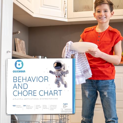 Magnetic Behavior Chore Chart for Kids at Home