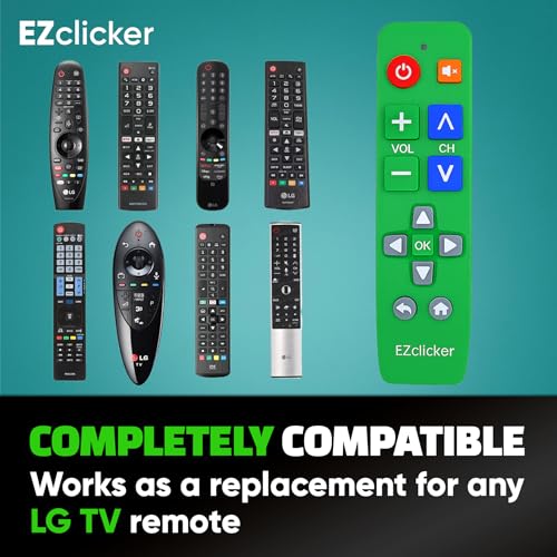 Big Button TV Remote for LG TVs Only