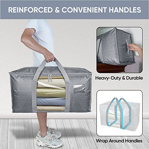 2 Pack Oversized Moving Bags with Reinforced Handles (2 Count)