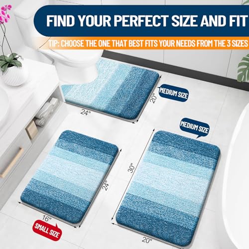 Bathroom Runner Rug 40x24
