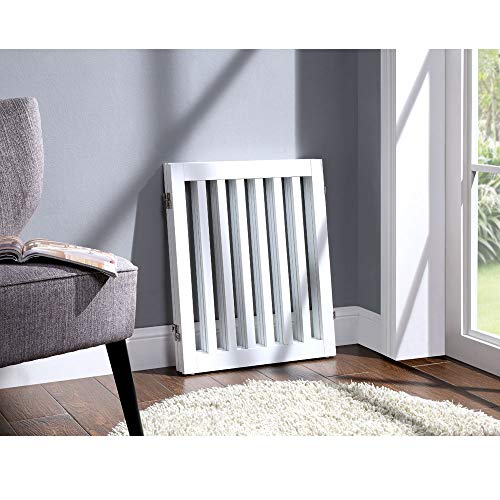 24”H Free Standing Pet Gate for Dog Cat