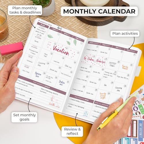 Planner 2.0 A5 Undated Weekly & Monthly Notebook
