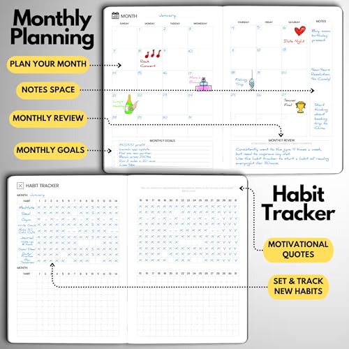 Undated Goal Planner