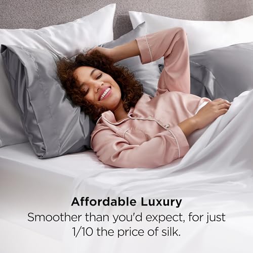 Satin Pillowcase Standard Set of 2 (2 Count)