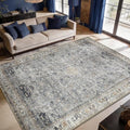 10x14 Rug Machine Washable Area Rug with Non