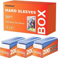 100 Card Sleeves Hard Plastic (100 Count)