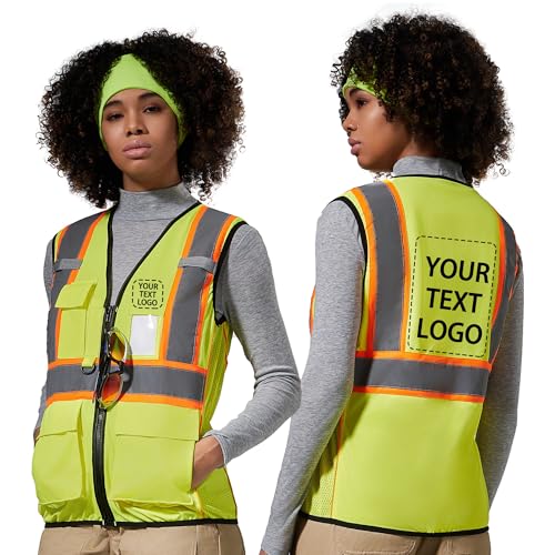 Customize 4XL 5XL 6XL hi vis safety vest