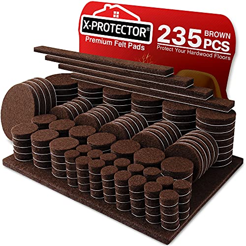 Felt Furniture Pads X (235 Count)