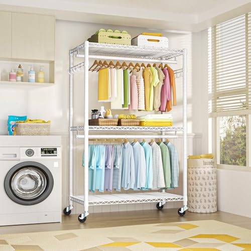 P1 Plus Rolling Clothes Rack