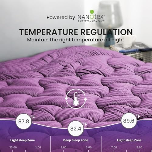 Cooling Mattress Topper Twin XL for College Dorm