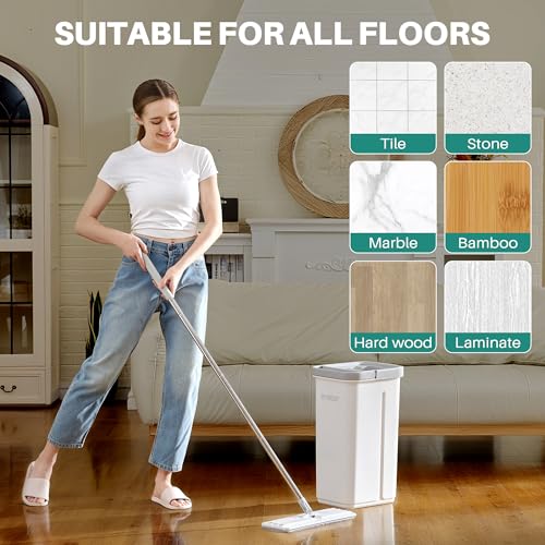 Flat Mop and Bucket System