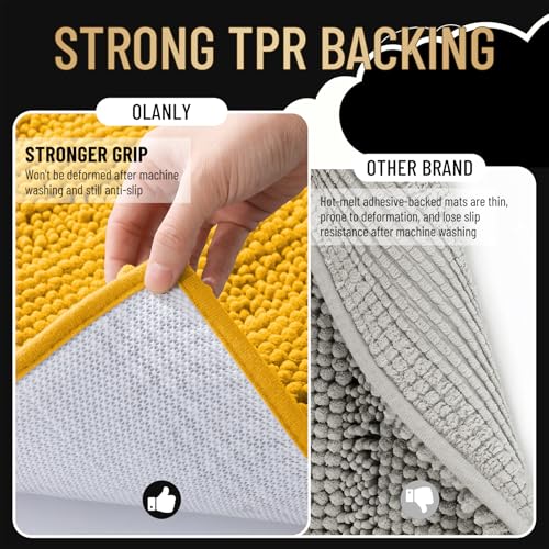 Thick Bathroom Rugs 30x20