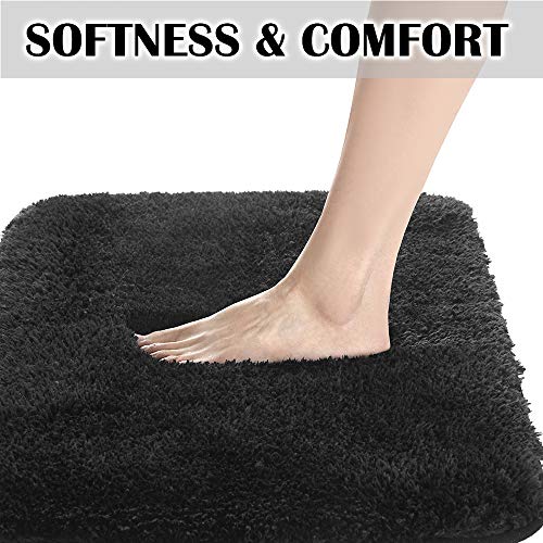 Large Bathroom Rug Extra Soft and Absorbent Shaggy Bathroom Mat