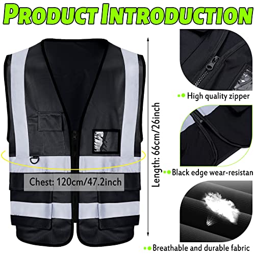 1 Pack Reflective Safety Vests