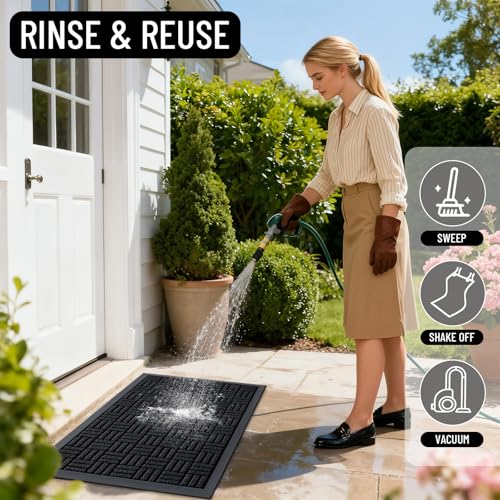 Front Door Mat Outside Entrance 59x34