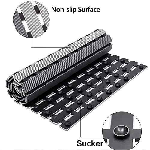 Shower Mat Non Slip Bathtub Mat 37.4 x 15.7 Inch Bath Mat for Tub