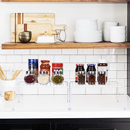 Kitchen Cabinet Storage Shelf Rack (2 Count)