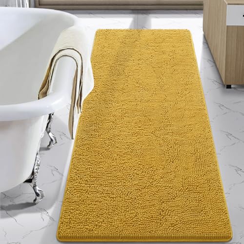 Luxury Bathroom Rug Shaggy Bath Mat 24 x 60 Inch (21.07 Sq Ft)