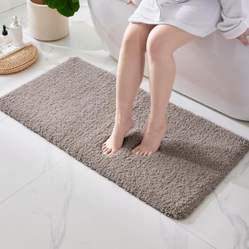 Camel Bathroom Rugs 70" × 24" Non Slip & Super AbsorbentExtra Thick Soft