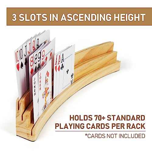 Playing Card Holders for Kids Adults Seniors