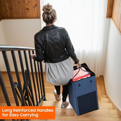 Laundry Hamper with Wheels (99.68 Ounce)