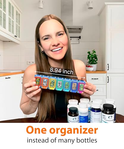Weekly Pill Organizer 1 time a Day (7 Count)
