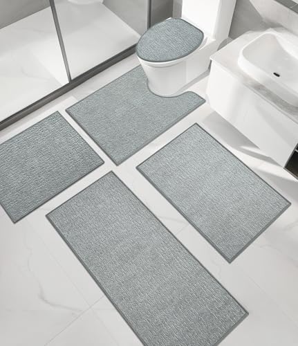 Bathroom Rug Sets 5 Piece