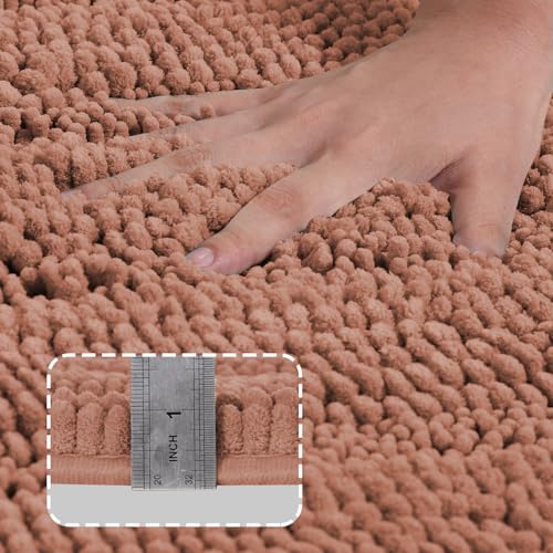 2 Piece Bathroom Rug Set with Toilet Mat