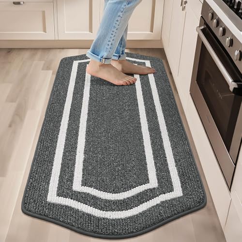Long Kitchen Floor Mats and Rugs Non Slip Washable