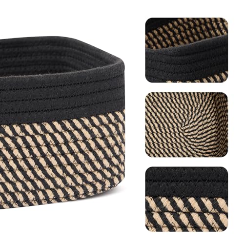 Small Storage Baskets for Organizing (4 Count)