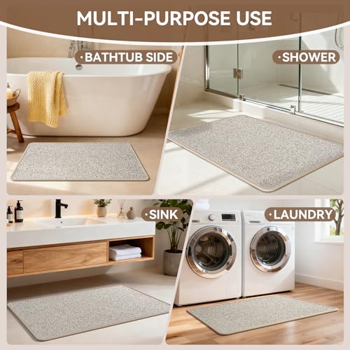 Bathroom Rugs Non Slip Washable