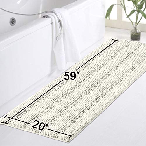 Bathroom Runner Rug 20"x59"