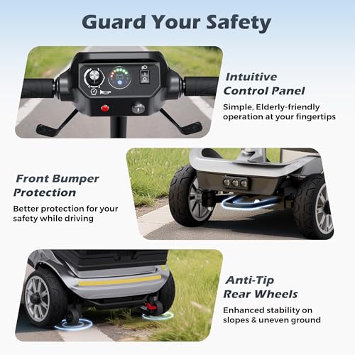 4 Wheel Mobility Scooter for Adults