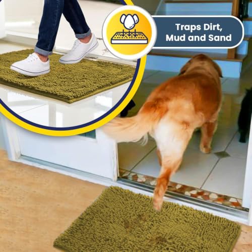 Super Water Absorbent Door Mat Indoor (10 Sq Ft)