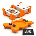 Playing Cards Tray with 360° Rotation and Smooth Sliding Wheels (4 Count)