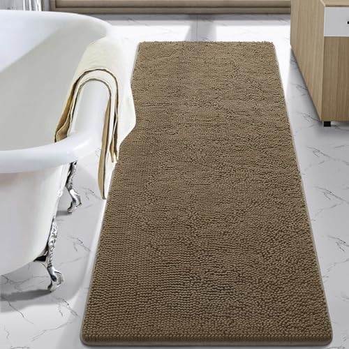 Luxury Bathroom Rug Shaggy Bath Mat 24 x 70 Inch