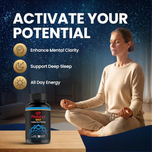 Pineal XT Gold Pineal Gland Supplement (60 Count)