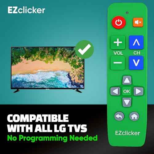 Big Button TV Remote for LG TVs Only